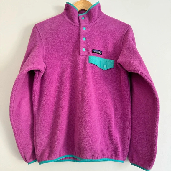Patagonia Women's Lightweight Synchilla Snap-T Pullover size: small - Picture 1 of 5